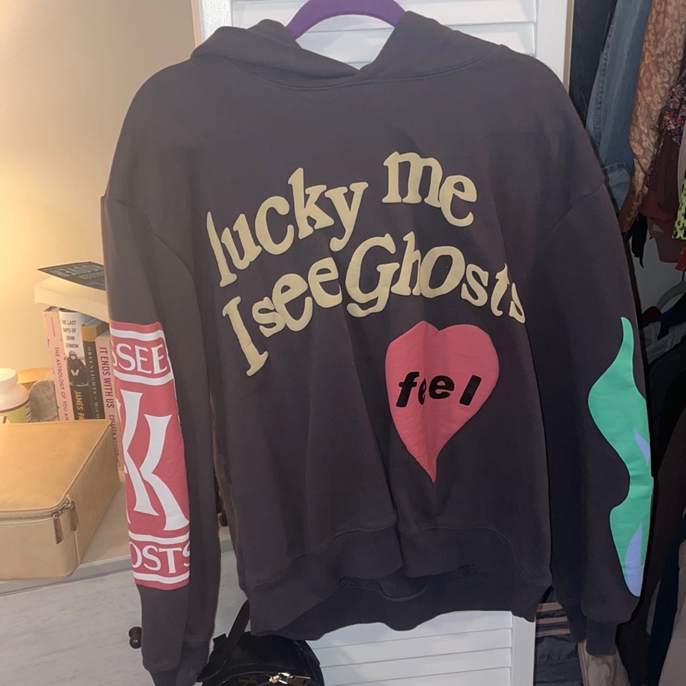 Lucky me I see ghosts hoodie